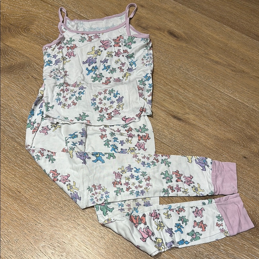 Grateful Dead Rowdy Sprout PJs size 4T